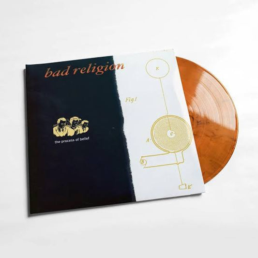 Bad Religion - The Process Of Belief (exclusive 20th anniversary orange/black galaxy vinyl)