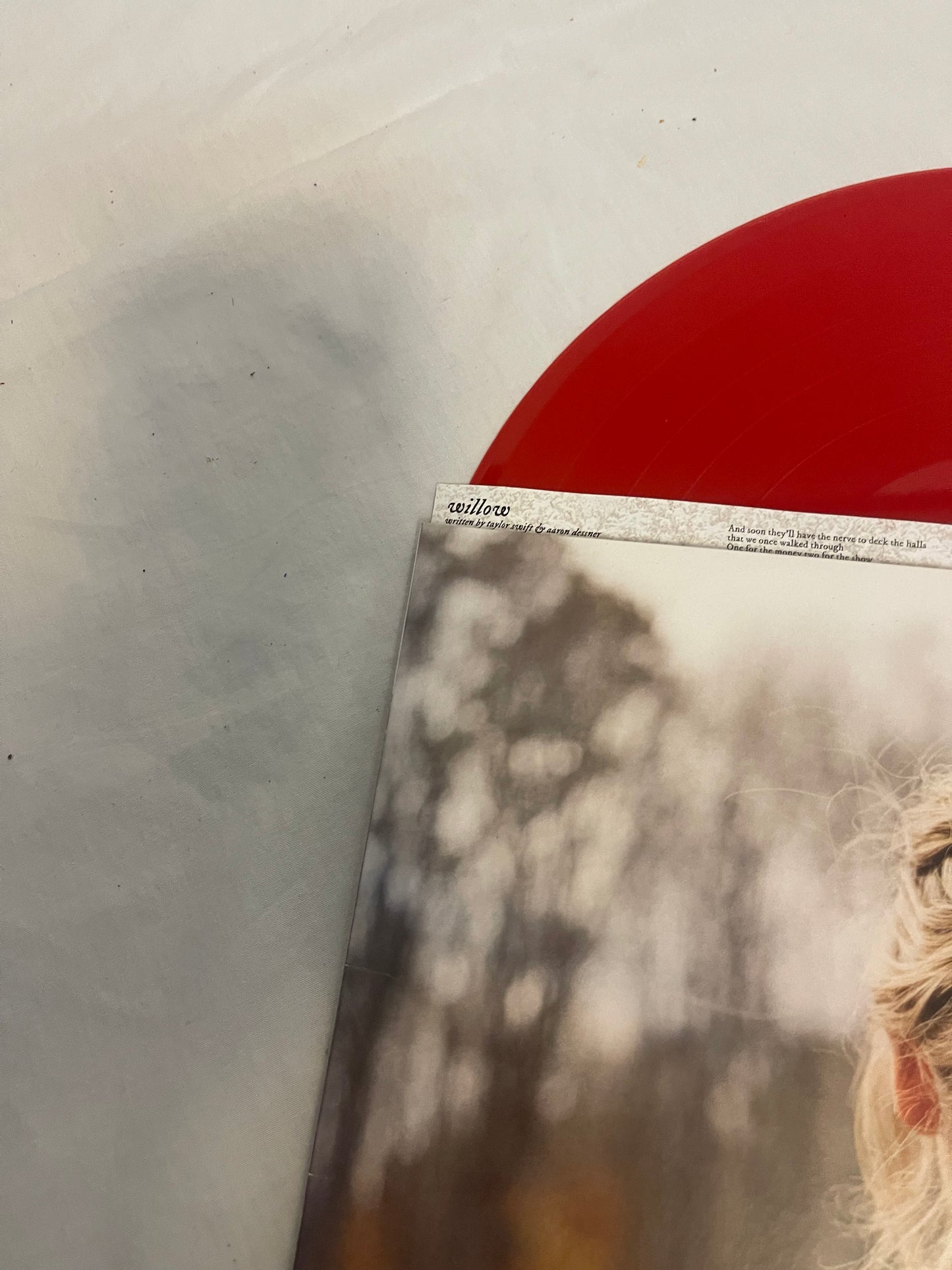 Taylor Swift - Evermore (Target exclusive red vinyl)