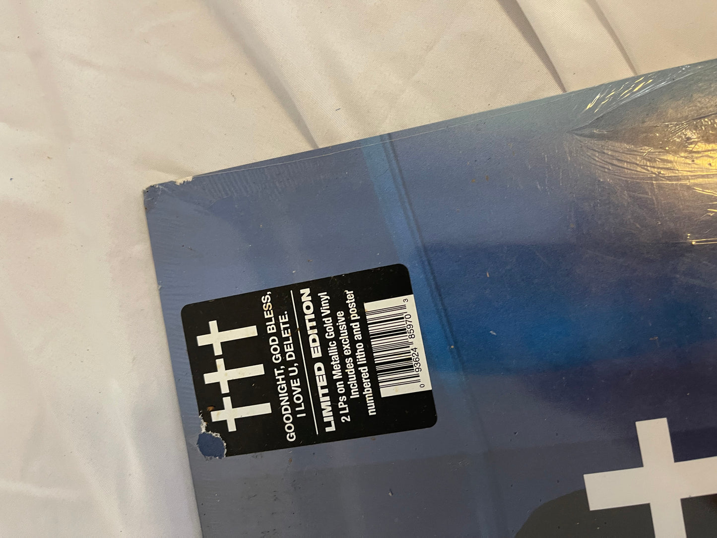 Crosses - Goodnight, God Bless, I Love U, Delete (limited edition gold vinyl)