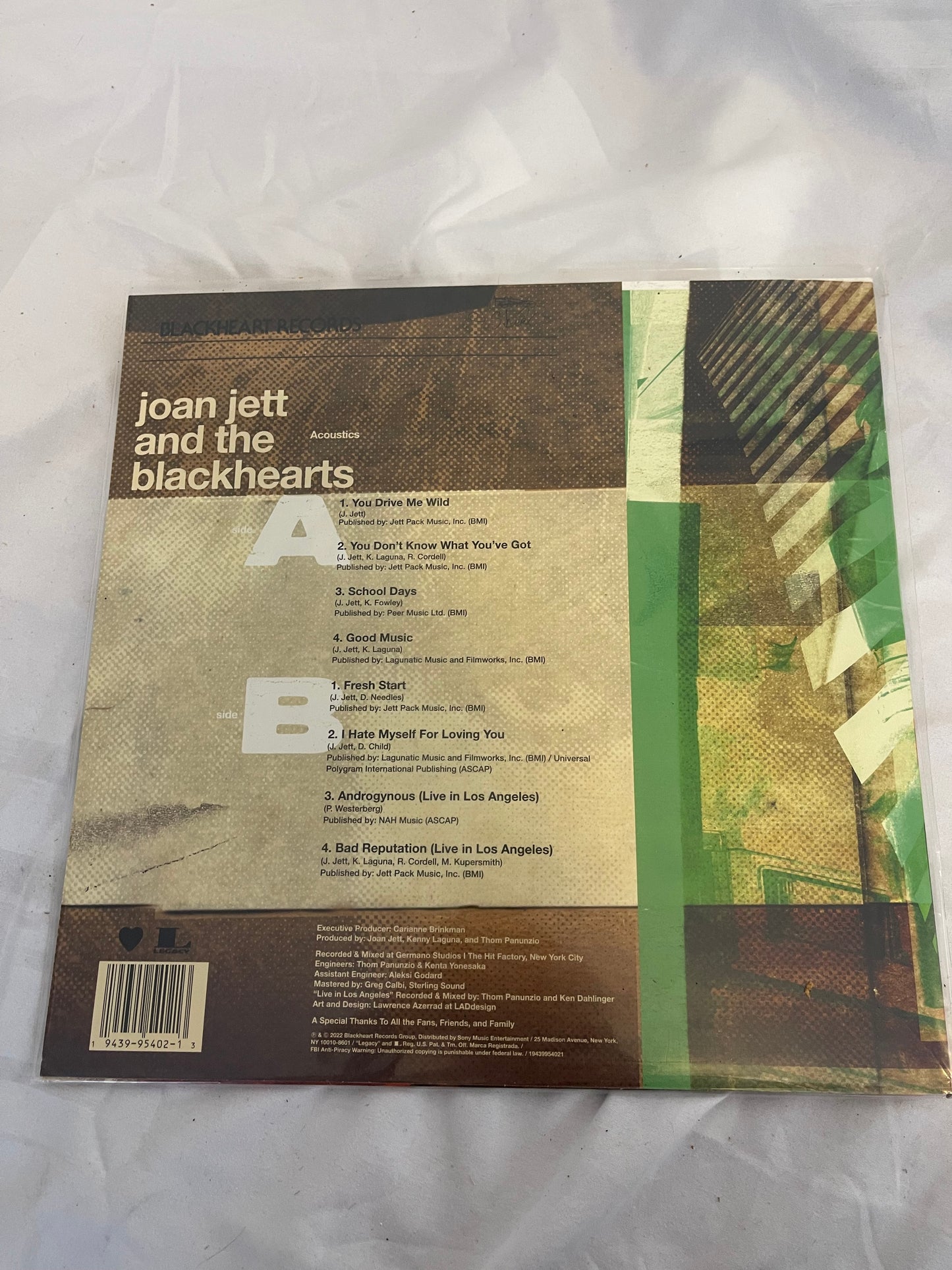 Joan Jett - Acoustics (Record Store Day exclusive vinyl)