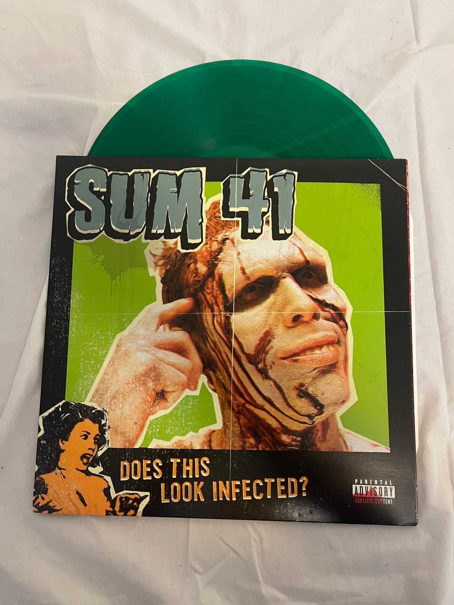 Sum 41 - Does This Look Infected? (Shop Radio Cast edition translucent green vinyl)