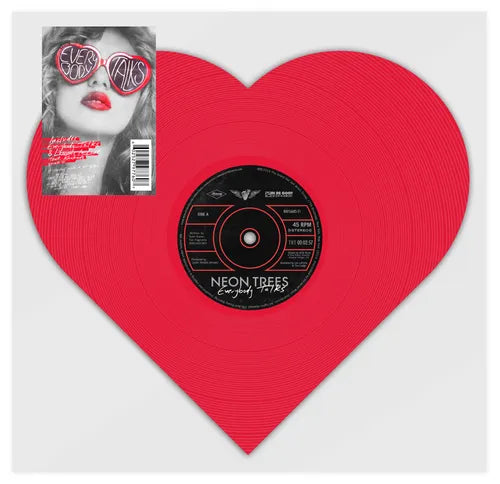 Neon Trees - Everybody Talks (Record Store Day exclusive red heart shaped vinyl)