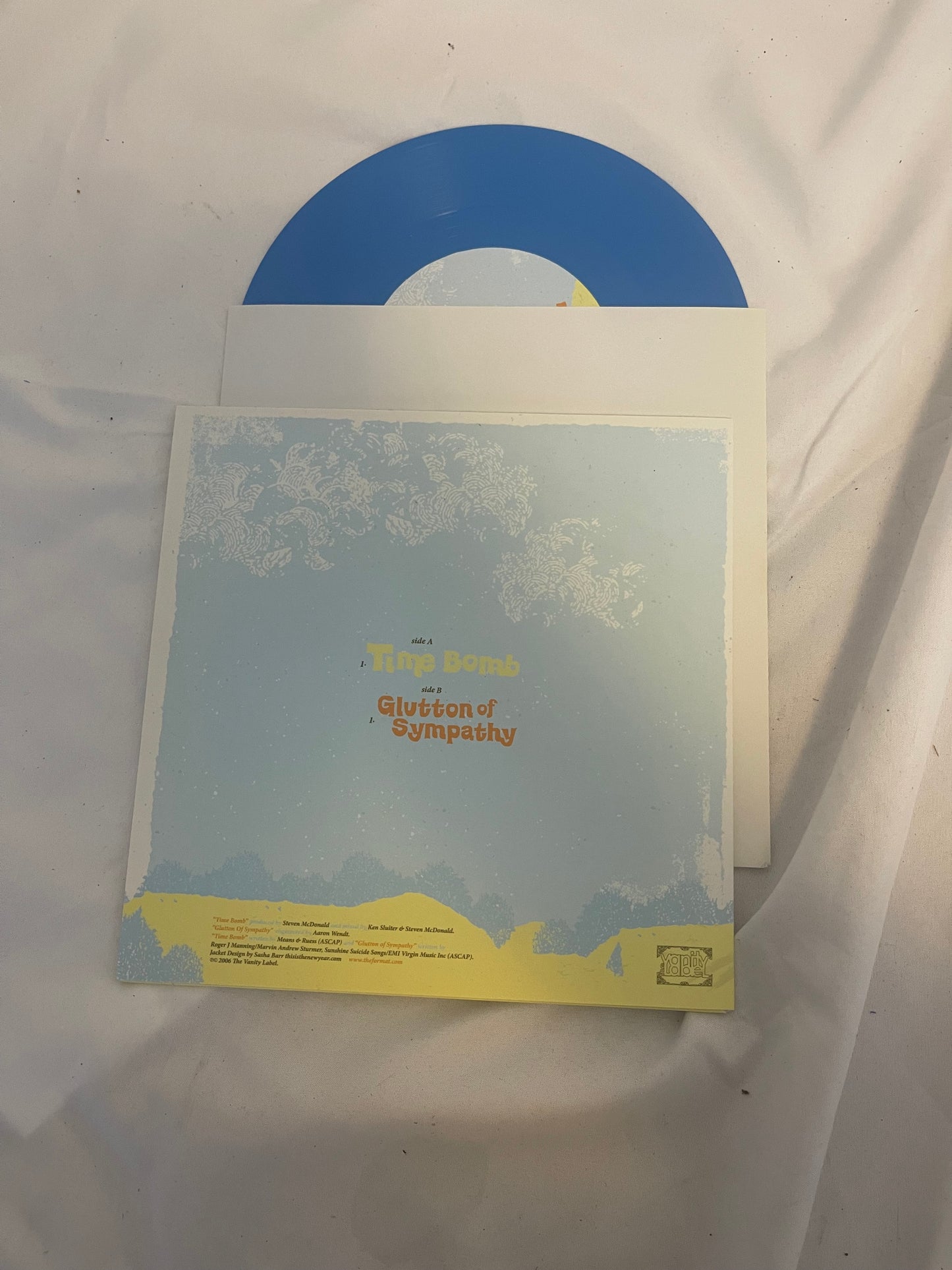 The Format - Time Bomb (blue vinyl)