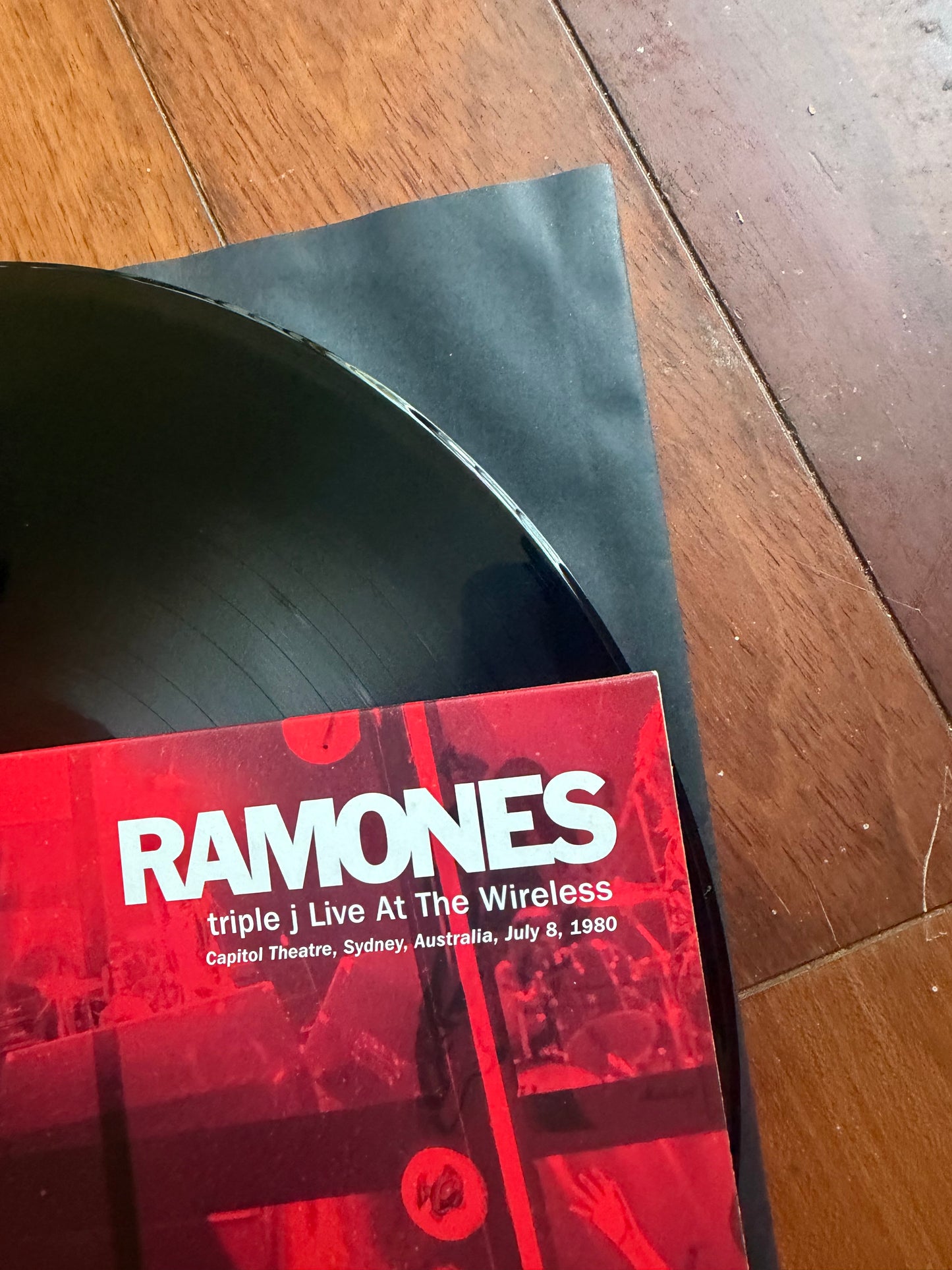 The Ramones - Triple J Live At The Wireless (Capitol Theatre, Sydney, Australia, July 8, 1980) (record store day exclusive vinyl)