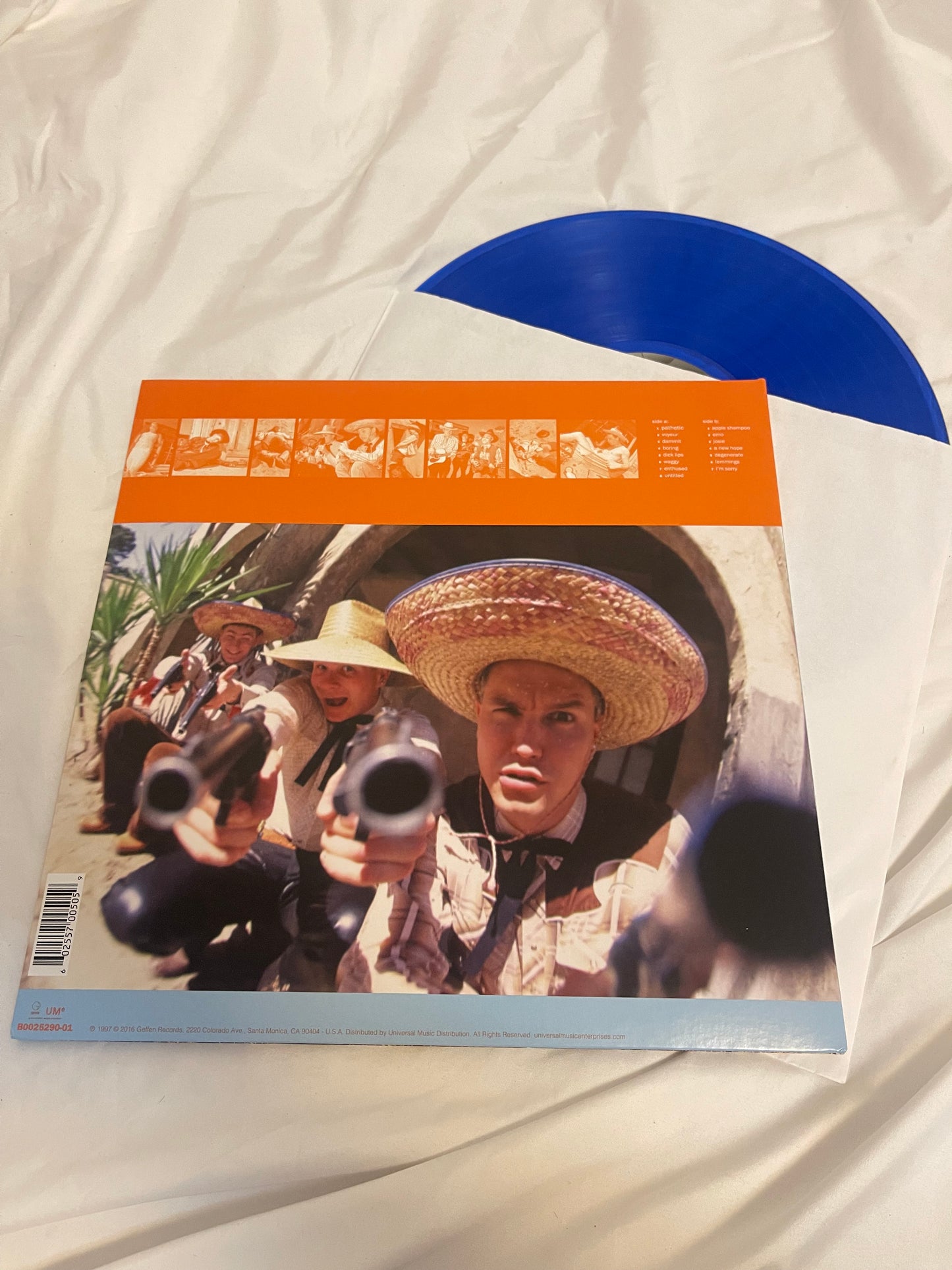 Blink 182 - Dude Ranch (limited edition translucent blue vinyl)