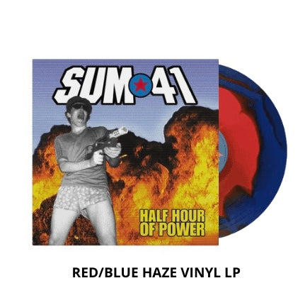 Sum 41 - Half Hour Of Power (SRC exclusive red opaque/transparent blue haze vinyl)