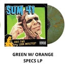 Sum 41 - Does This Look Infected? (Record Store Day Black Friday Canada exclusive Green with Orange Specs vinyl)