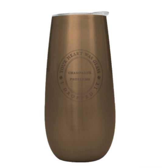 Taylor Swift Evermore Champagne Problems “Your Heart Was Glass, I Dropped It” Tumbler