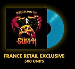 Sum 41 - Order In Decline (France exclusive translucent blue vinyl)