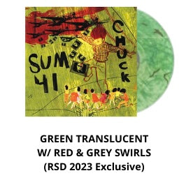 Sum 41 - Chuck (Record Store Day Canada Green Translucent with Red and Grey Swirls vinyl)