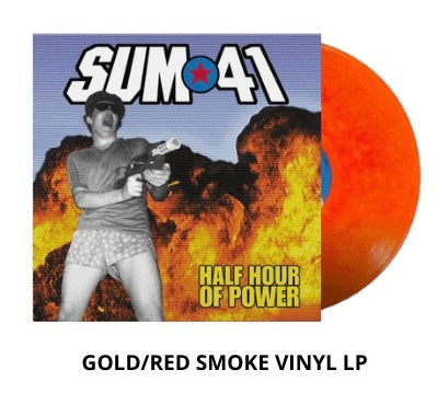 Sum 41 - Half Hour Of Power (exclusive gold transparent with opaque red smoke vinyl)