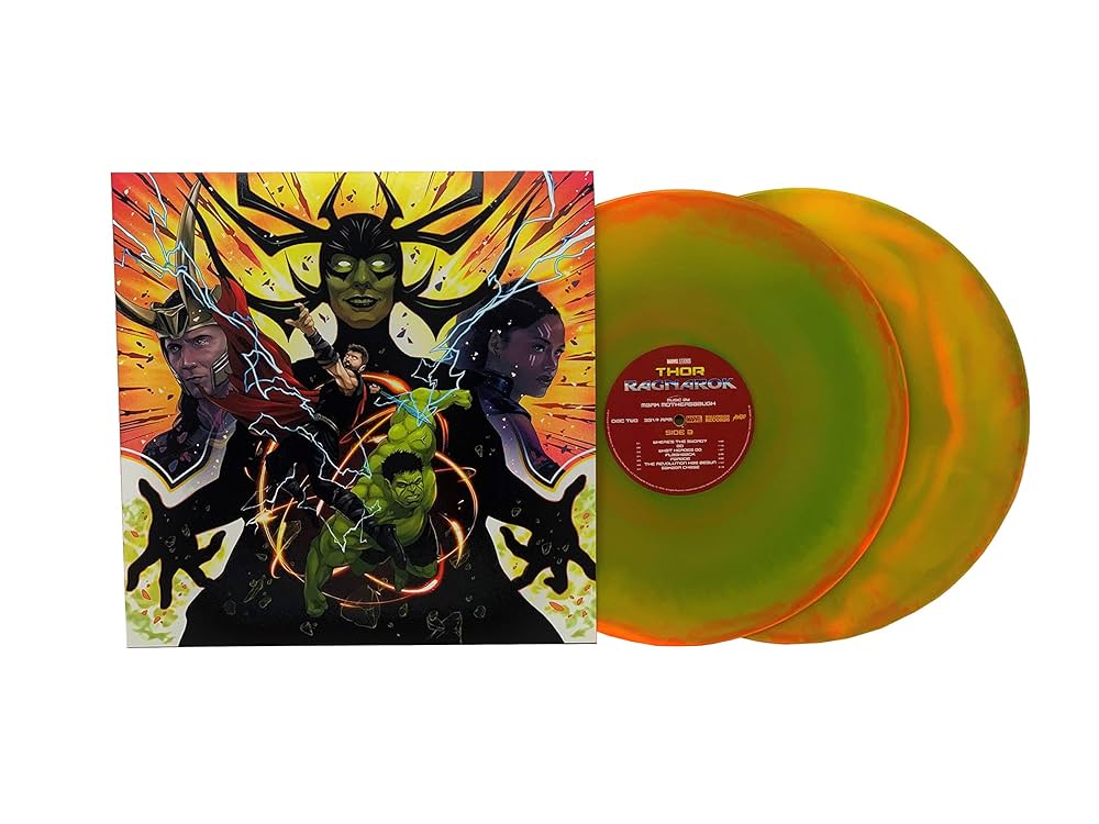 Thor: Ragnarok - Original Motion Picture Soundtrack (Mondo exclusive neon swirl vinyl)