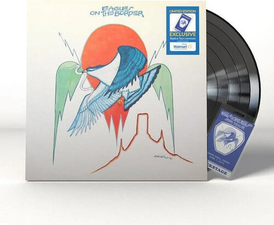 The Eagles - On The Border (Walmart exclusive vinyl with replica tour laminate)