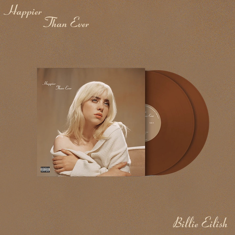 Billie Eilish - Happier Than Ever (Indie exclusive brown vinyl)