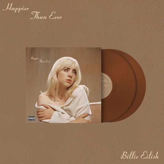 Billie Eilish - Happier Than Ever (Indie exclusive brown vinyl)