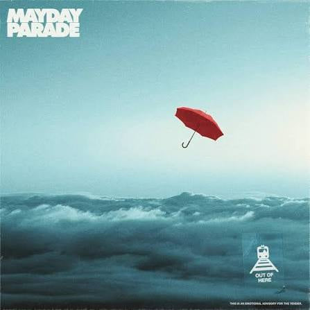Mayday Parade - Out Of Here (Tri-color blue/white/clear vinyl)