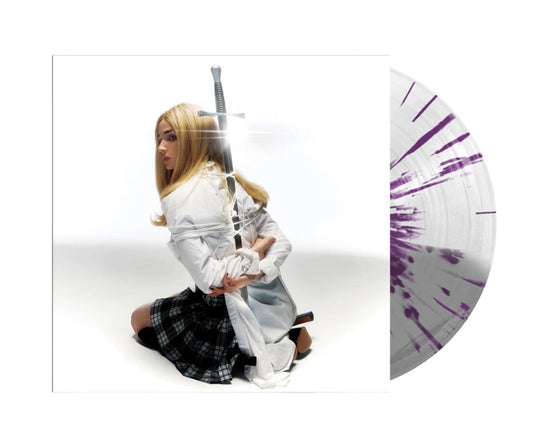 Poppy - Zig (Sumerian exclusive ultra clear/white split with purple splatter vinyl)