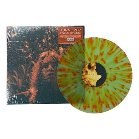 Turnover - Peripheral Vision (Brooklyn Vegan exclusive coke bottle clear with orange splatter vinyl)
