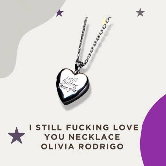 Olivia Rodrigo I Still Love You Drivers License Necklace