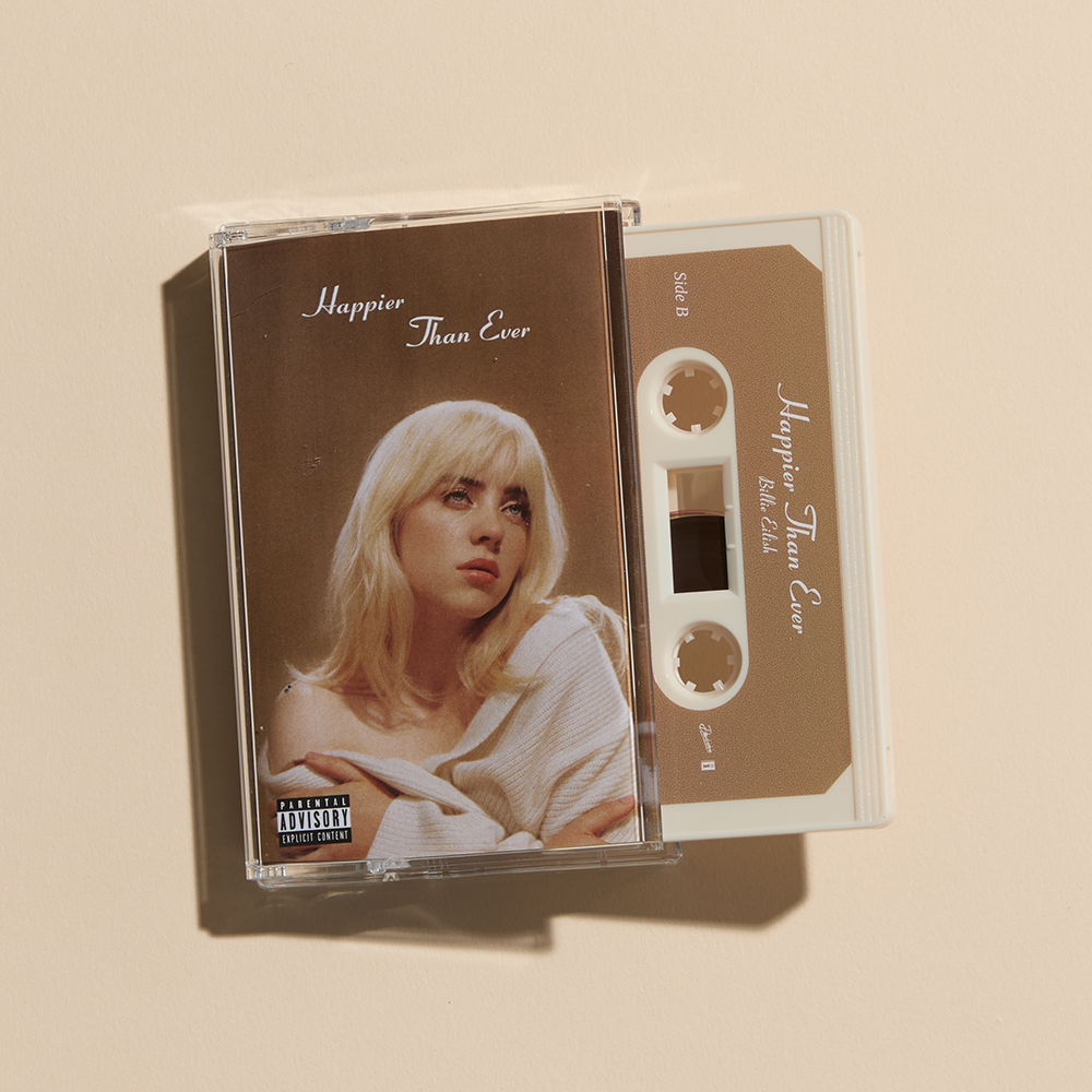 Billie Eilish - Happier Than Ever (exclusive magnolia white cassette)
