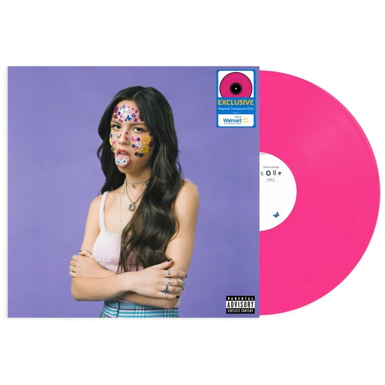 Olivia Rodrigo - Sour (Walmart exclusive translucent soft magenta vinyl)