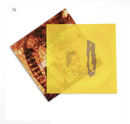 My Chemical Romance - Vampires Will Never Hurt You (Spotify Top Fans exclusive yellow flexi disc vinyl)