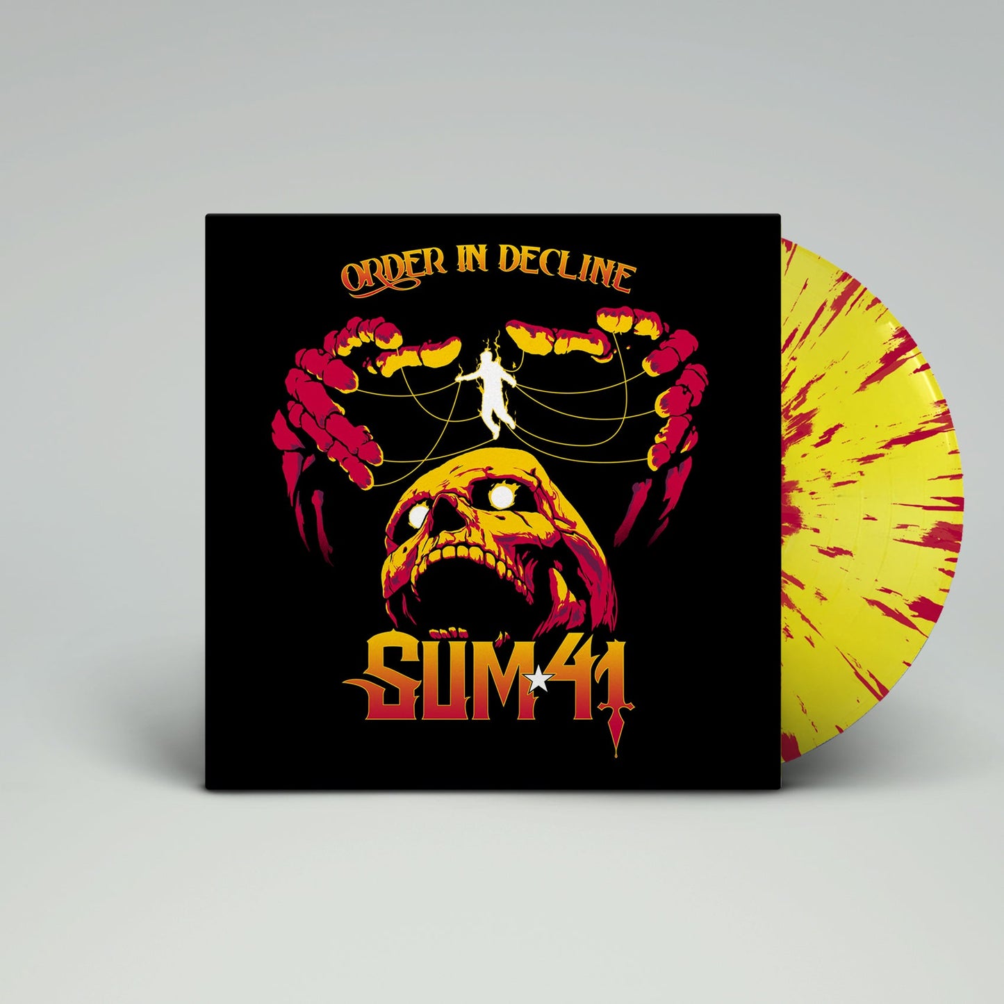 Sum 41 - Order In Decline (Smartpunk exclusive yellow with pink splatter vinyl)