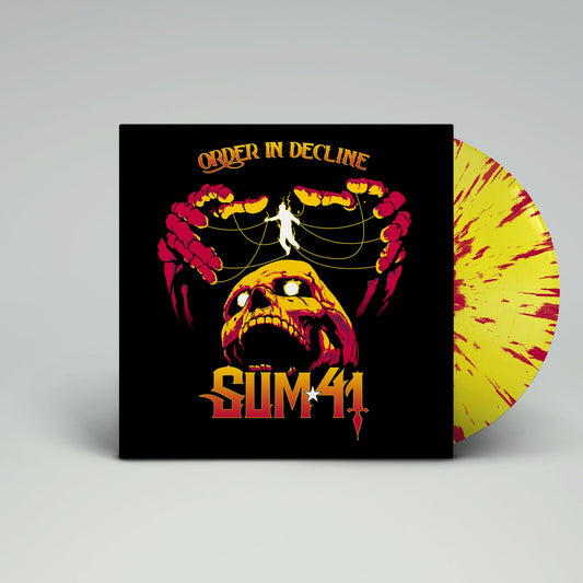Sum 41 - Order In Decline (Smartpunk exclusive yellow with pink splatter vinyl)