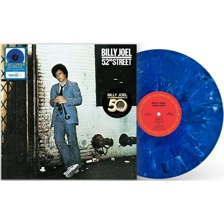 Billy Joel - 52nd Street (Walmart exclusive blue swirl vinyl)