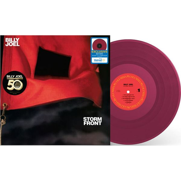 Billy Joel - Storm Front (Walmart exclusive red vinyl)