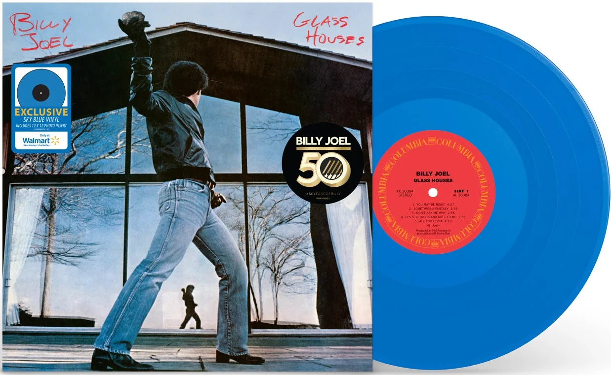 Billy Joel - Glass Houses (Walmart exclusive Sky blue vinyl)