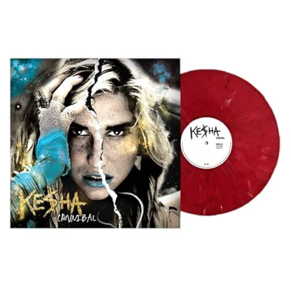 Kesha - Cannibal (Urban Outfitters exclusive red marble vinyl)