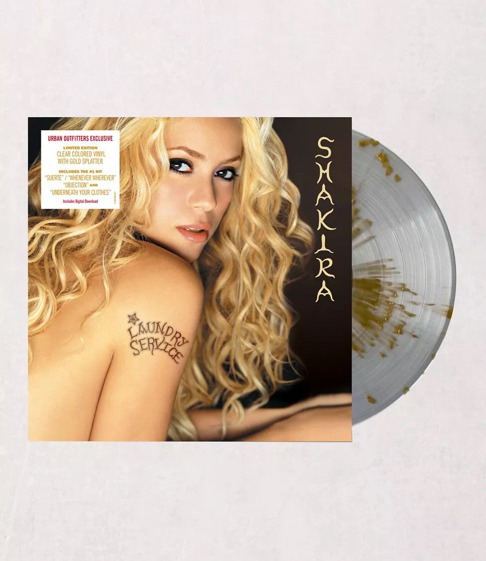 Shakira - Laundry Service (Urban Outfitters exclusive clear with gold splatter vinyl)