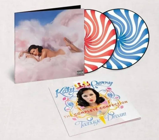 Katy Perry - Teenage Dream: The Complete Confection (Urban Outfitters exclusive peppermint swirl picture disc vinyl)