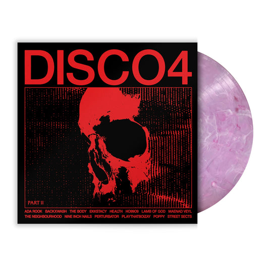 HEALTH - Disco4 :: Part II (BrooklynVegan/ revolver exclusive pink with pink and white swirls vinyl)