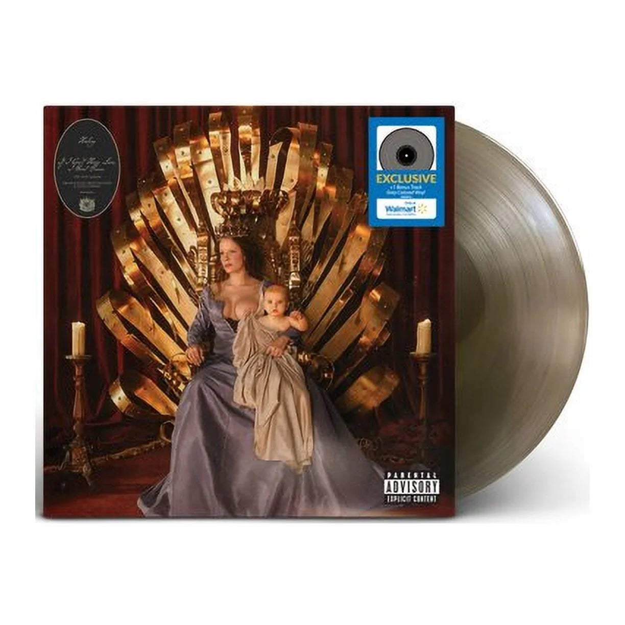 Halsey - If I Can’t Have Love, I Want Power (Walmart exclusive grey transparent vinyl)