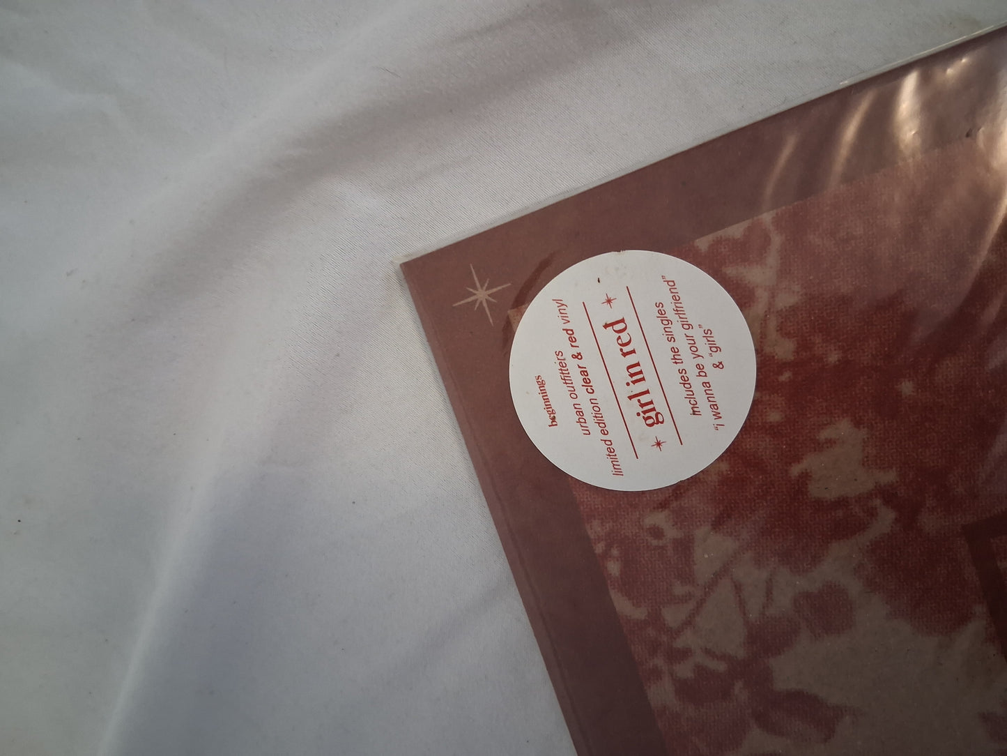 Girl In Red - Beginnings (Urban Outfitters exclusive clear with red splatter vinyl)
