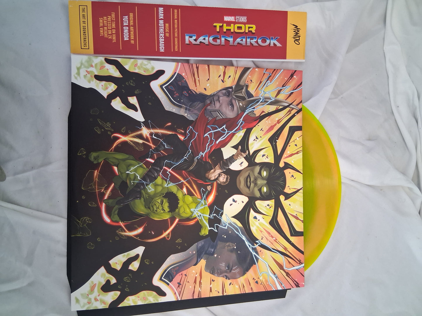 Thor: Ragnarok - Original Motion Picture Soundtrack (Mondo exclusive neon swirl vinyl)