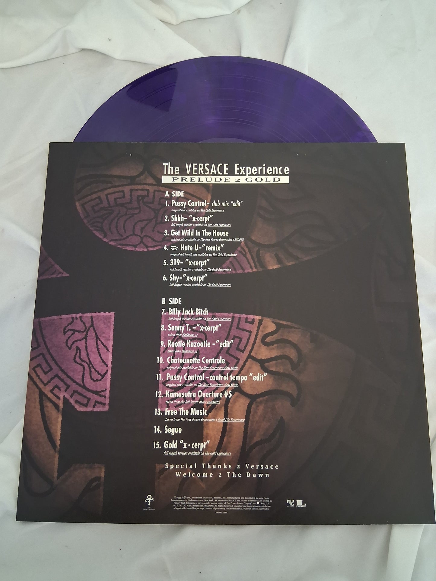 Prince - The Versace Experience - Prelude 2 Gold (exclusive purple vinyl)