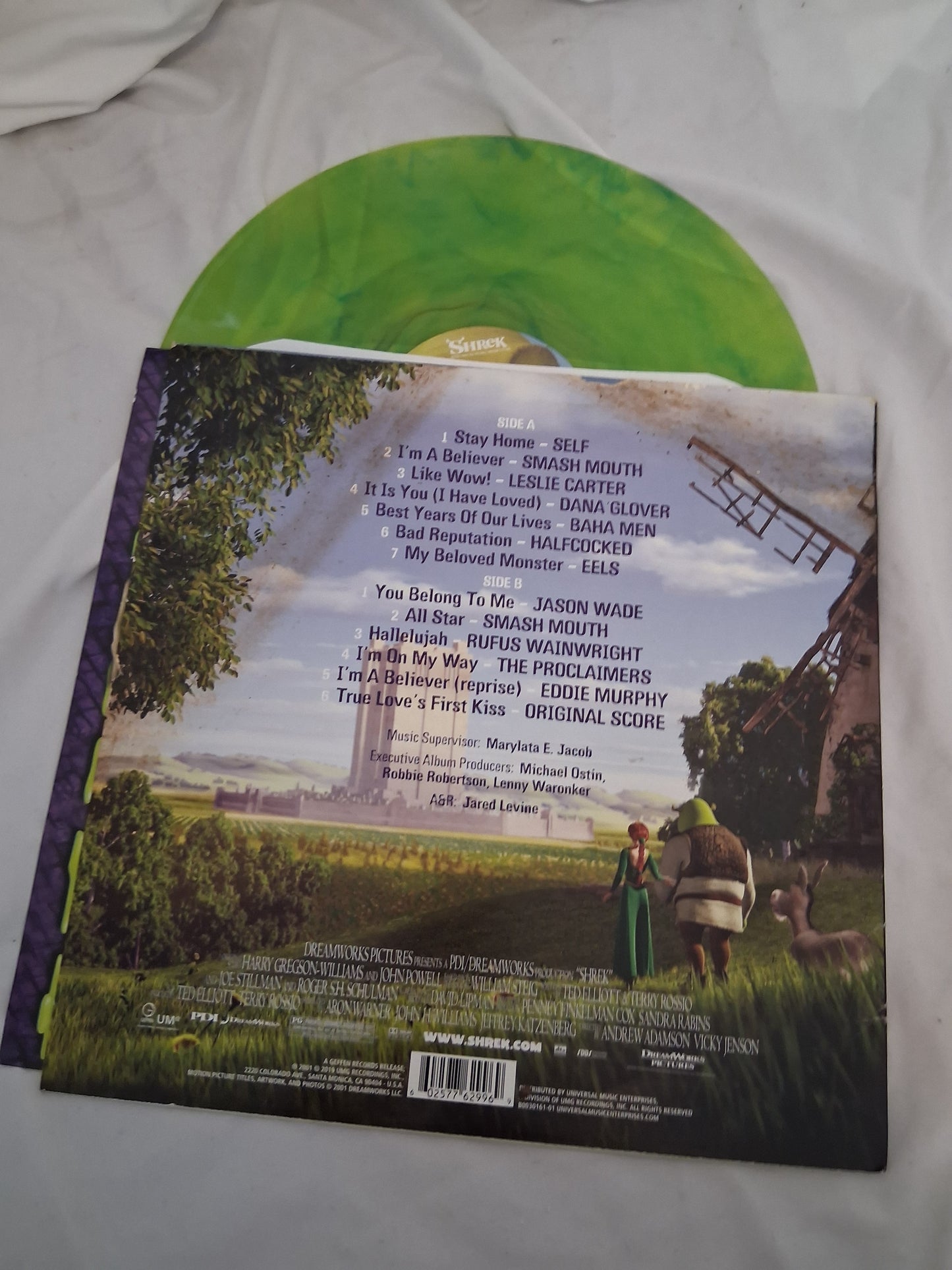 Shrek - Music From The Original Motion Picure (exclusive swamp green vinyl)