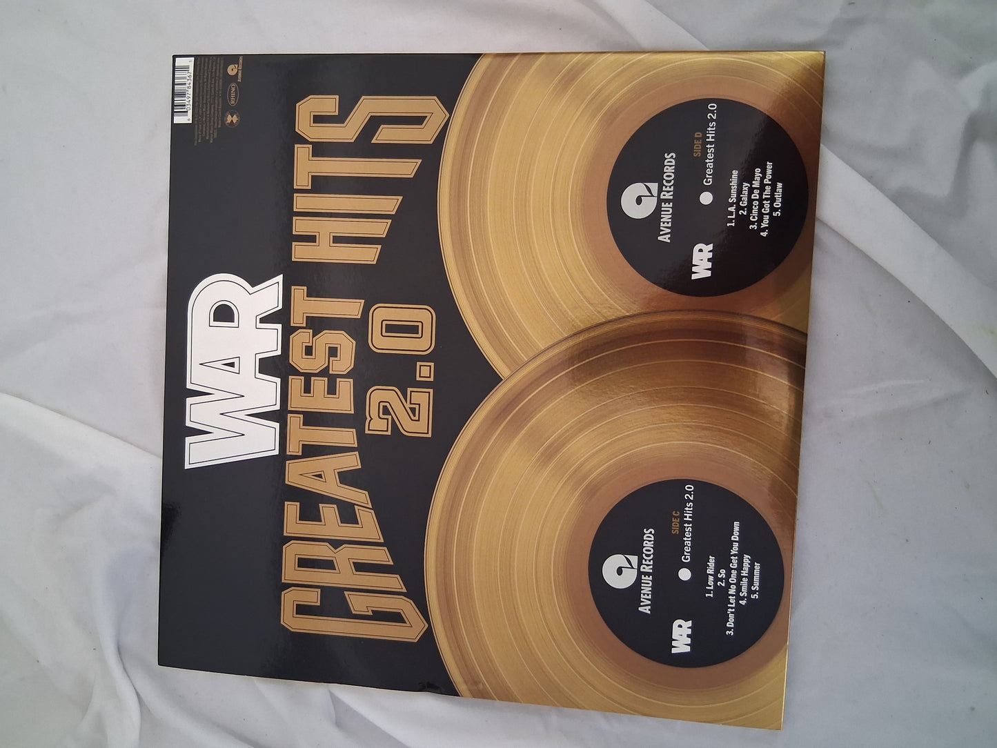 War  - Greatest Hits 2.0 (Walmart exclusive gold vinyl)