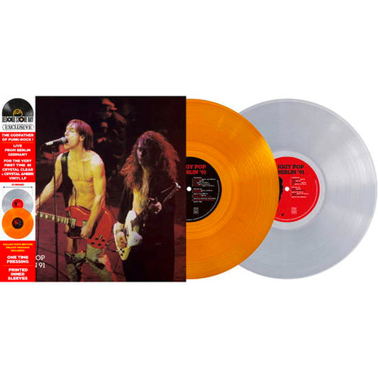 Iggy Pop - Berlin 91 (Record Store Day exclusive amber and clear vinyl)
