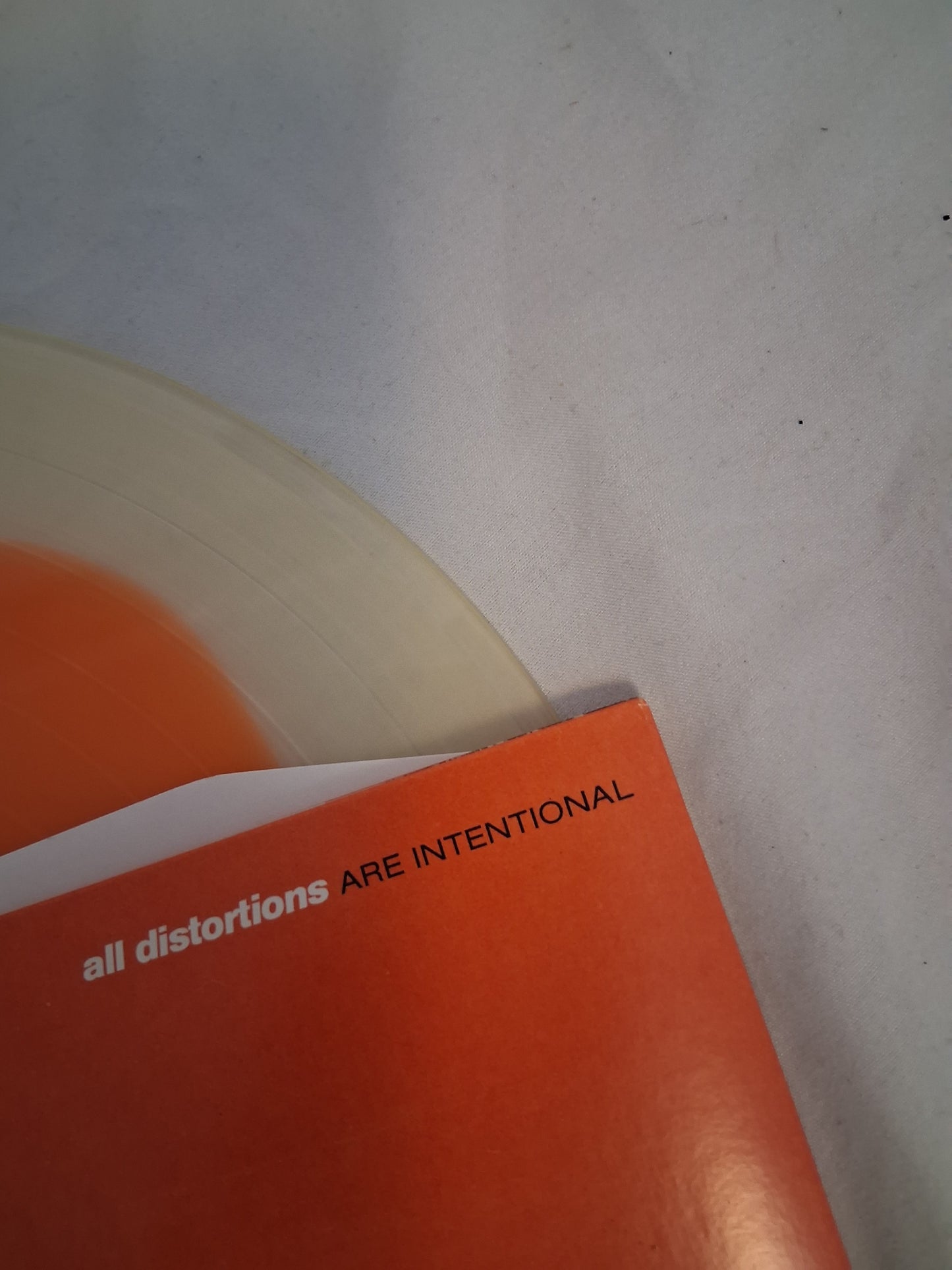 Neck Deep - All Distortions Are Intentional (Newbury Comics exclusive orange in cloudy clear vinyl)